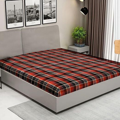 Radhe traders Zippered Single Size Breathable Mattress Cover(Multicolor)