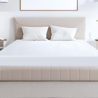 Nanki's Fitted King Size Waterproof Mattress Cover(White)