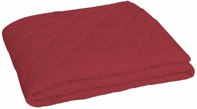 Riyans group Elastic Strap Double Size Breathable, Stretchable, Waterproof Mattress Cover(Maroon)