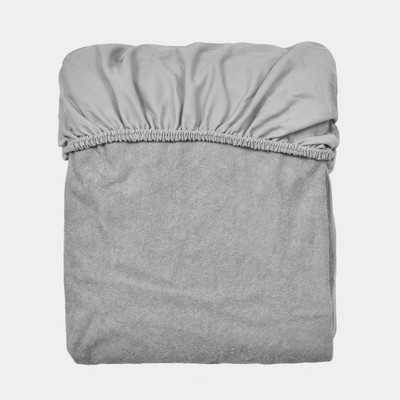 DreamFit Elastic Strap Single Size Breathable, Stretchable, Waterproof Mattress Cover(Grey)
