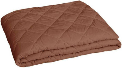 KRAZE Elastic Strap King Size Breathable, Stretchable, Waterproof Mattress Cover(Brown)