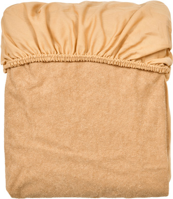 DreamFit Elastic Strap Single Size Breathable, Stretchable, Waterproof Mattress Cover(Beige)
