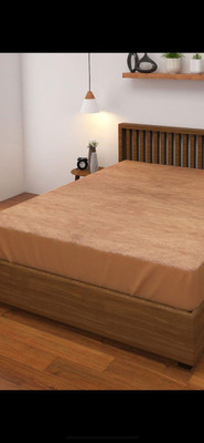 CozyCoir Mattress Topper Queen Size Waterproof, Breathable, Stretchable Mattress Cover(Beige)