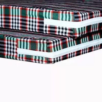 shividecor Zippered Single Size Breathable Mattress Cover(Green)