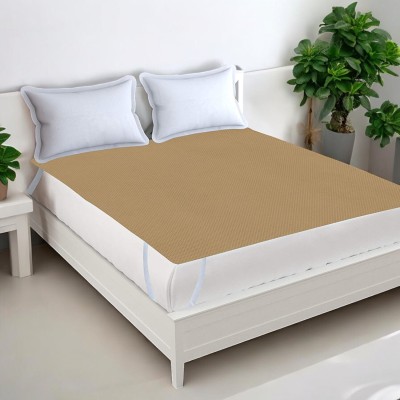 HomeStore-YEP Fitted King Size Waterproof Mattress Cover(Beige)