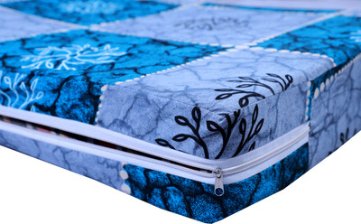 Matty Zippered King Size Breathable Mattress Cover(Multicolor)