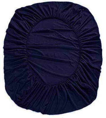 rakhi home décor Fitted King Size Breathable, Stretchable, Waterproof Mattress Cover(Blue)