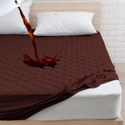 AVI Fitted Double Size Breathable, Stretchable, Waterproof Mattress Cover(Multicolor)