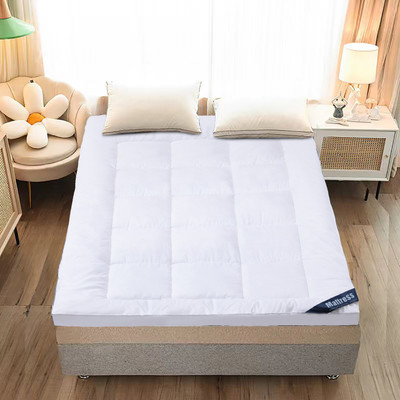 KUBER INDUSTRIES Elastic Strap Single Size Waterproof Mattress Cover(White)