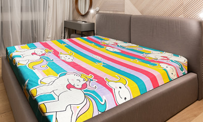 GRINAF Zippered Queen Size Breathable Mattress Cover(Multicolor)
