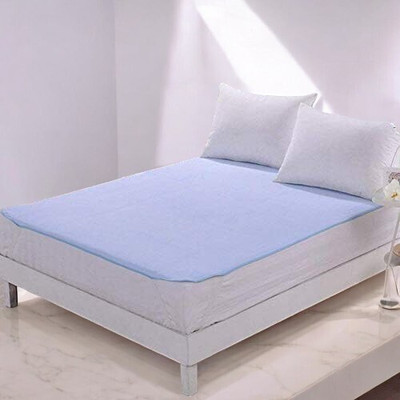 HomeStore-YEP Fitted King Size Waterproof Mattress Cover(Blue)