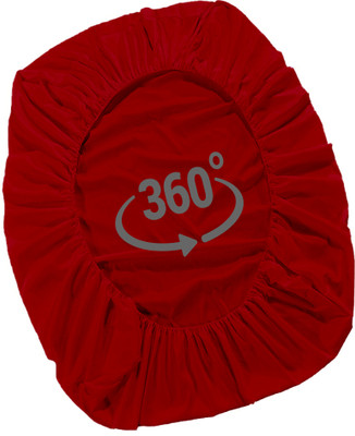 Kanushi Industries Elastic Strap Double Size Stretchable, Waterproof Mattress Cover(Maroon)