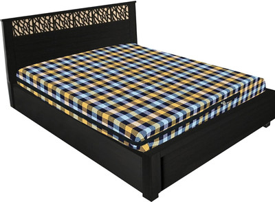 Wings Star Zippered King Size Breathable, Stretchable, Waterproof Mattress Cover(Yellow)