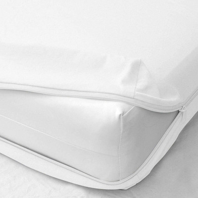 Amar Homes Zippered Single Size Waterproof Mattress Cover(White)