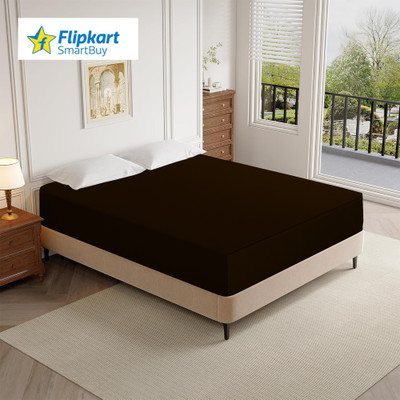 Flipkart SmartBuy Queen Size Elastic Strap Polyster Waterproof Mattress Cover(Brown)