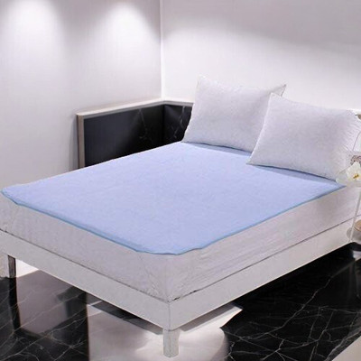 HomeStore-YEP Fitted King Size Waterproof Mattress Cover(Blue)
