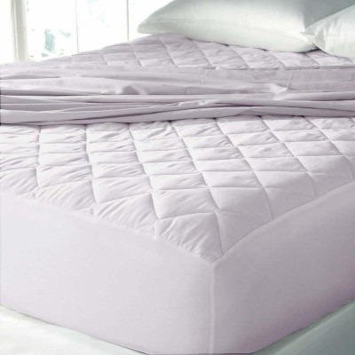 Relaxfeel Fitted Queen Size Waterproof Mattress Cover(White)