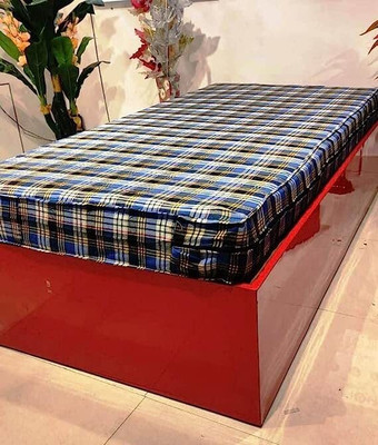 ABHIKRAM Zippered Single Size Mattress Cover(Multicolor)