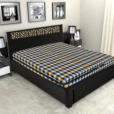 Wings Star Zippered King Size Breathable, Stretchable Mattress Cover(Multicolor)