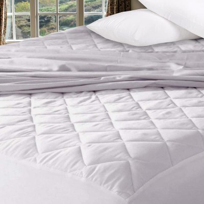 Relaxfeel Fitted King Size Waterproof Mattress Cover(White)