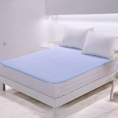 HomeStore-YEP Fitted King Size Waterproof Mattress Cover(Blue)