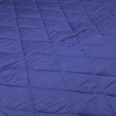DreamFit Elastic Strap Double Size Breathable, Stretchable, Waterproof Mattress Cover(Blue)