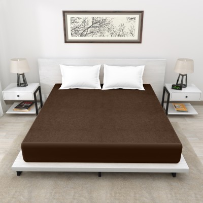VYPUS Fitted King Size Waterproof Mattress Cover(Brown)