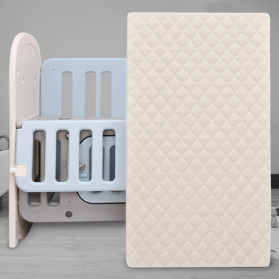 R for Rabbit Dream N Play Mattress for Baby Cots , Soft Premium Foam for Newborns(White)