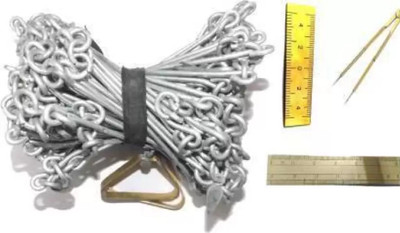 UEI 20 METER SURVEY CHAIN/ PATWARI CHAIN WITH ACCESSORIES Height Gauge