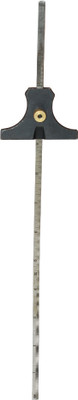 Aaisha Crafts Stainless Steel 12-Inch Depth Gauge 300mm – Industrial & Workshop Tool Bore Gauge