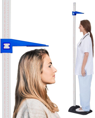 HCG Healthcure generation Height Measuring Scale(Stadiometer)Adults & Children 210 cm Unbreakable Base Height Gauge