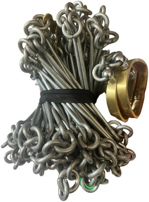 Antiquity Survey Chain Zareeb Patwari Survey Chain With Heavy Brass Handle 20 Meter Height Gauge