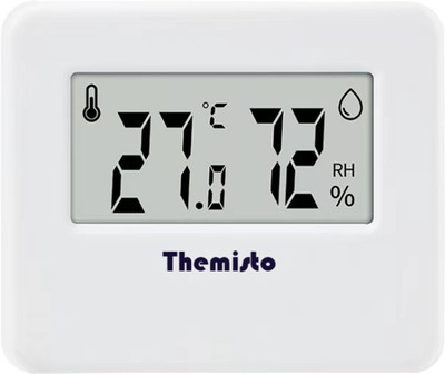 Themisto TH-HTC3 Digital Hygrometer Humidity and Temperature Test Indicator