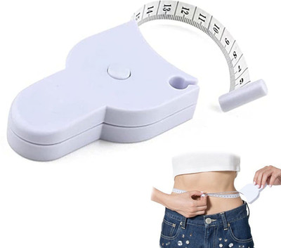 primetreads Automatic Retractable Body Measuring Tape – Self-Locking Fitness Tapes Measurement Tape(150 cm)
