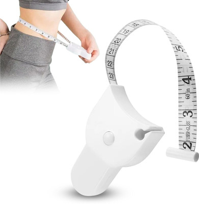 Mitex Automatic Retractable Body Measuring Tape – Self-Locking Fitness Tape Measurement Tape(150 cm)