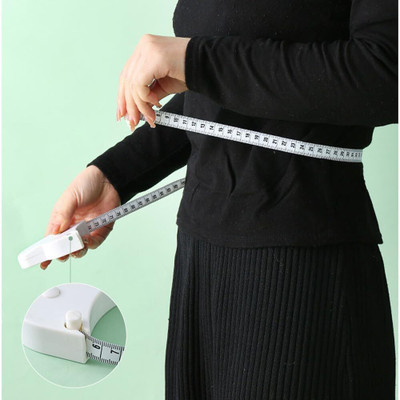 MAHADEV Body Measure Tape-Index Round Fat Measurement Fitness Measuring Body Tape Measurement Tape(150 cm)