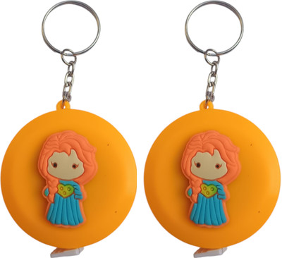 Freshfinds Queen Retractable Dual Sided Orange Measuring Tape 60 Inch/150 CM Measurement Tape(150 cm)