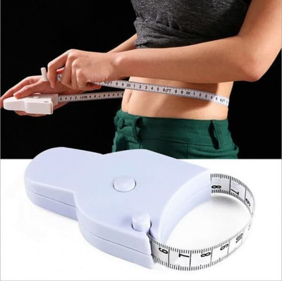 SEVENSPACE telescopic Tape Body Measure Self-Tightening Retractable Double Scales Ruler Measurement Tape(150 mm)