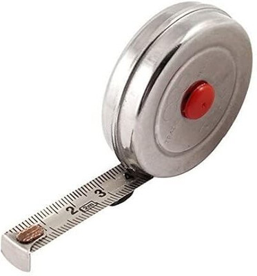 ADAWAT Measurement Tape Mini Round Shape Measure Scratch And Fade Resistant 2 meters Measurement Tape(200 cm)