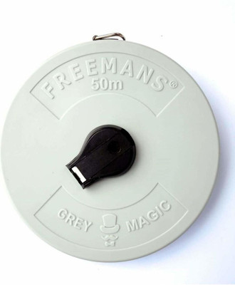 FREEMANS GREY MAGIC FIBRE GLASS TAPE 50 METER Measurement Tape(50 m)