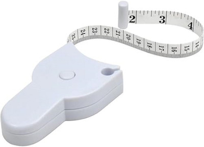 CITYCART Body Measuring Tape with Lock Pin and Retractable Push Button 150 CM Measurement Measurement Tape(150 cm)