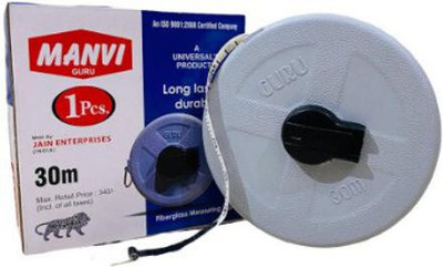 GoodsBazaar GURU 30Mtr Manual Measuring Tape Measurement Tape(17 cm)