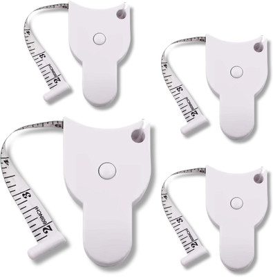 Mitex Automatic Retractable Body Measuring Tapes || Self-Locking Fitness Tape Measurement Tape(150 cm)