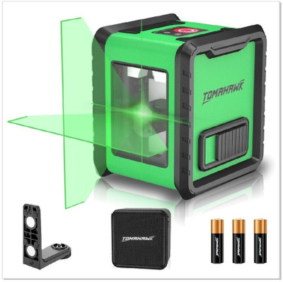 Tomahawk TLL02 - A- 2, Adjustable Brightness With TRIPOD Stand 30m(98 ft) Measurement Tape(12.5 cm)