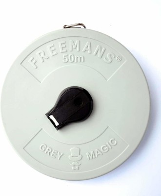 FREEMANS 50M GREY MAGIC FIBER GLASS TAPE Measurement Tape(50 m)