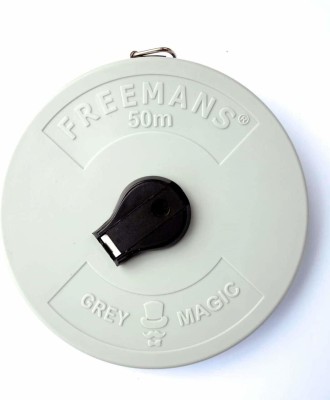 FREEMANS 50M GREY MAGIC FIBER GLASS TAPE Measurement Tape (50 m) Measurement Tape(50 m)