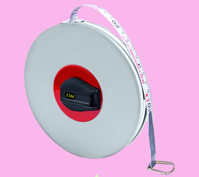 XTOOLS 15M - Leatherette 13mm Fibreglass With Unbreakable ABS Case Measure Tape 50 Feet Measurement Tape(15 m)