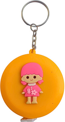Freshfinds Cute Retractable Measuring Tape (Doll Orange) Measurement Tape(150 cm)