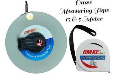 OMXE BEST QUALITY 15 & 5 METER MEASURING TAPE Measurement Tape(15 m)