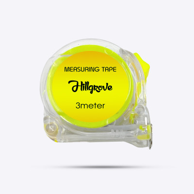 Hillgrove HGACC7M2 3 Meter Steel Blade with Auto-Lock Function Measurement Tape (3 m) Measurement Tape(3 m)
